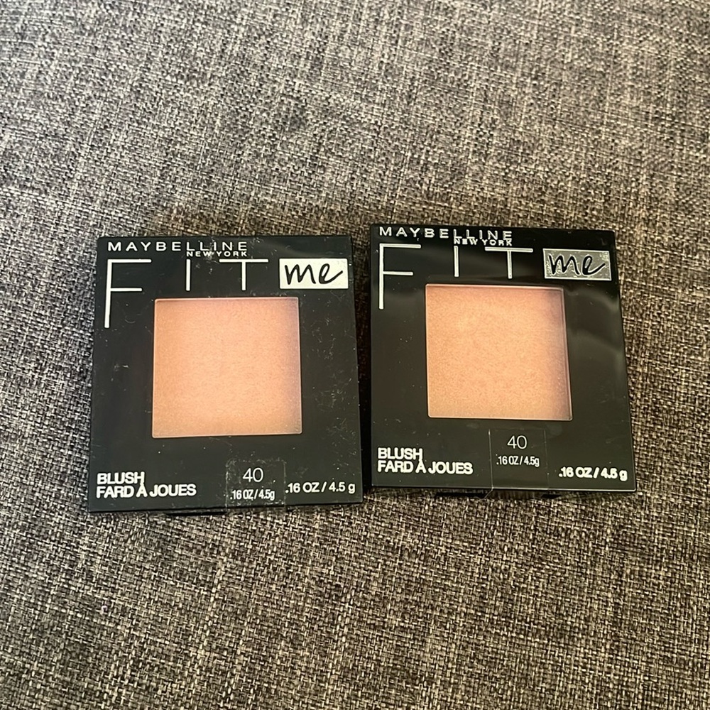 NWT Maybelline Fit Me Blush 40 Peach